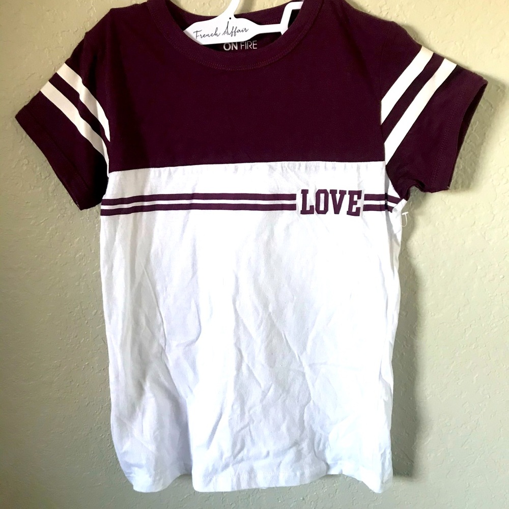 On fire shirt